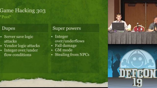 DEF CON 19: Josh P and Mike D - Hacking MMORPGs for Fun and Mostly Profit смотреть онлайн