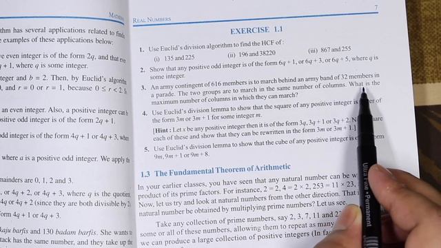 10 Th (NCERT) Mathematics-REAL NUMBER CHAPTER-1 EXERCISE-1.1 (Solution) | Pathshala (Hindi)