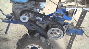 Как заменить ремни на мотоблоке