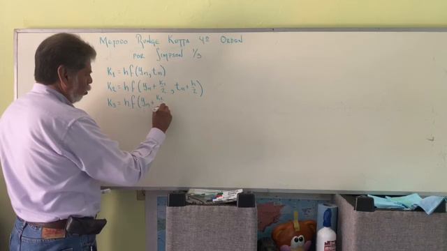 Método Runge Kutta 4o Orden por Simpson de 1/3 parte 1 смотреть онлайн