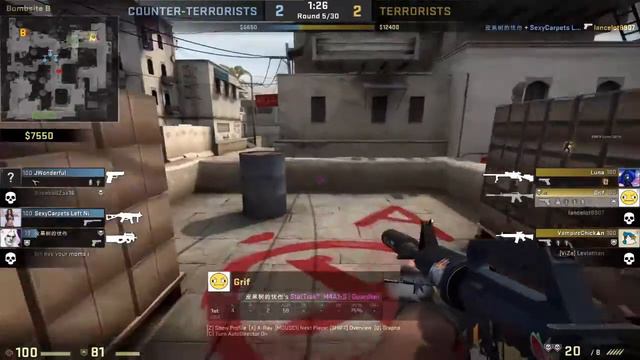 CS:GO - Epic Death Nade! смотреть онлайн