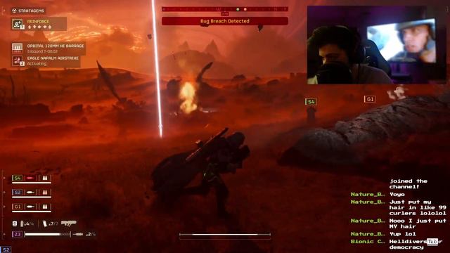 Deploying Democracy: Helldivers 2 & Starship Troopers Vibes! Join the Fight! смотреть онлайн