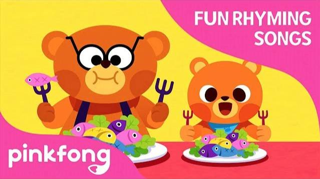 Daddy Bear and Baby Bear | Fun Rhyming Songs | Pinkfong Songs for Children смотреть онлайн