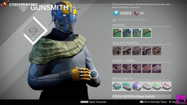 Last Call For Foundry Package Orders! Xur Leaves Tower With Foundry Orders In Destiny! смотреть онлайн