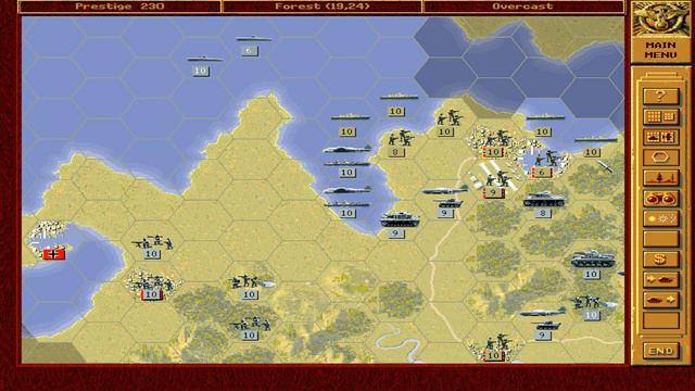 Panzer General 1 | 03 Norwegen Norway | Gameplay PC GAME 1994 смотреть онлайн