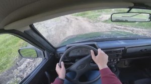 2012 LADA NIVA 4x4 POV TEST DRIVE  ЛАДА 4х4 ТЕСТ ДРАЙВ ОТ ПЕРВОГО ЛИЦА