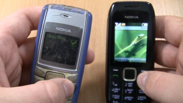 Incoming call & Outgoing call at the Same Time 2 Nokia 1616+1110 смотреть онлайн