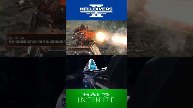 HELLDIVERS 2 vs. HALO INFINITE #Gaming #PS5 #Xbox смотреть онлайн