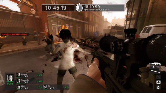 The Waterfront - 8 Survivors Left 4 Dead 2 [Enhanced/Walkthrough] 1080/60 FPS (No Commentary) смотреть онлайн