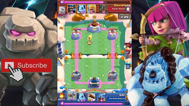 2.9 X-bow Cycle Vs Hard X-bow Counters! - Clash Royale смотреть онлайн
