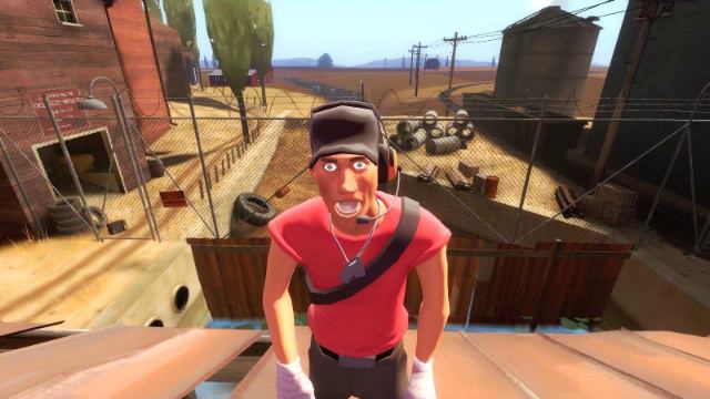 Scout meets the abnormally disturbing Soldier смотреть онлайн