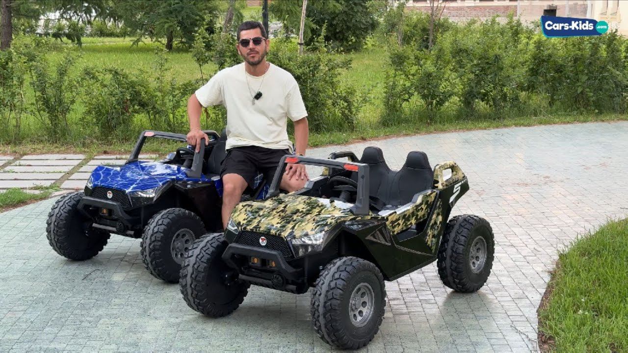 Детский электромобиль Багги А707АА LUX 4WD 24V 15 кмч смотреть онлайн