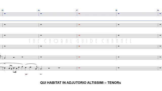 Qui Habitat in Adjutorio Altissimi - TENORS | Josquin des Prez смотреть онлайн