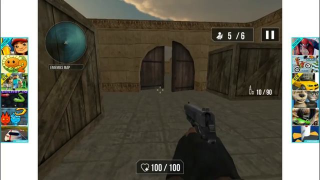 Counter Critical Strike CS FPS playing game. смотреть онлайн