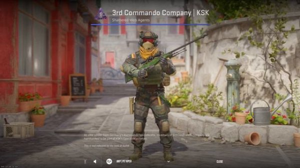 CS2 3rd Commando Company | KSK - Counter-Strike 2 Agent Skin Showcase & Inspect