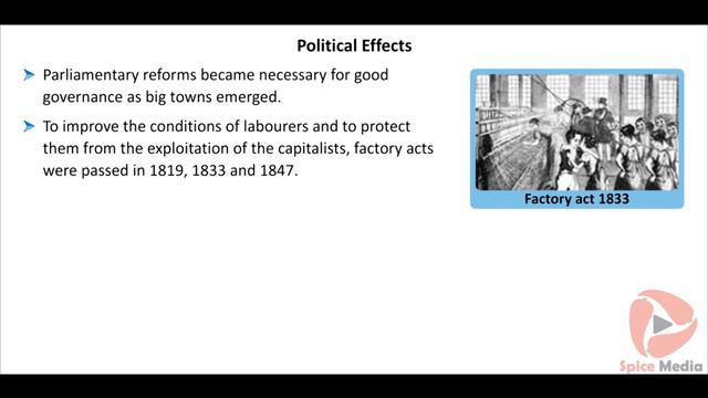 The Industrial Revolution | 9th History Term 2 Lesson 2 | Spice Media смотреть онлайн