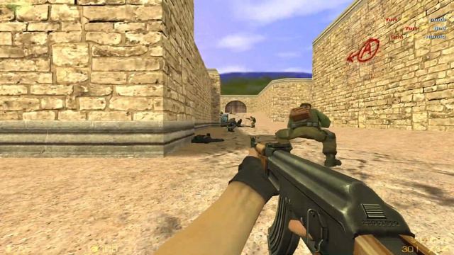 Counter Strike 1.6 [PC] (CS 2.0 Edition) Offline Gameplay 48 смотреть онлайн