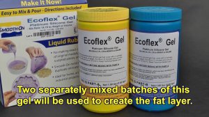 Имитатор кожи для накладывания швов. Силикон Ecoflex 00-30