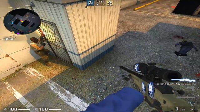 AWP ЭТО ИСКУССТВО (CS:GO МОНТАЖ) смотреть онлайн