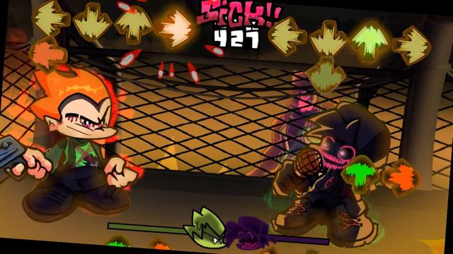 (OLD VERSION) FNF Corruption: END LIGHT - Corrupted Bf Vs Pico FINAL FIRST CHAPTER (FIRE-ESCAPE)