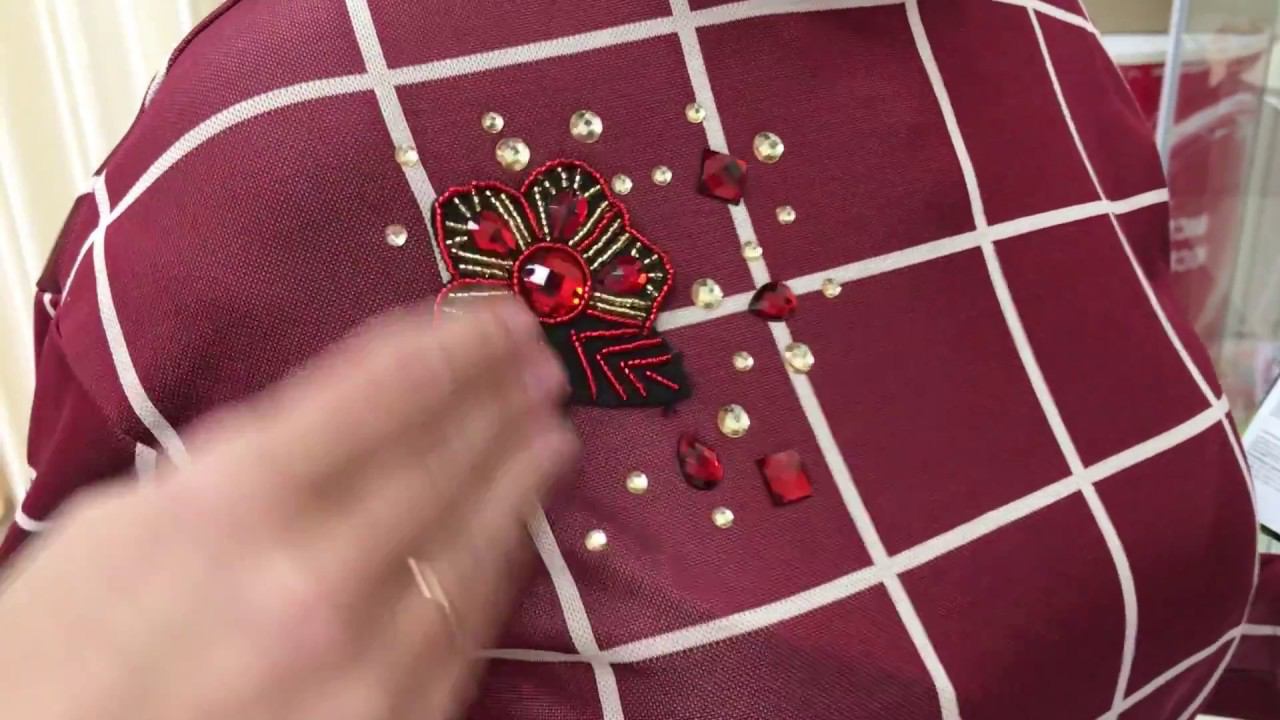 Платье в клетку, цвет красный Faberlic