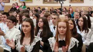 Торжественная линейка  9х  классов в МБОУ «СШ 15 им. сержанта И.А. Василенко» 2024
