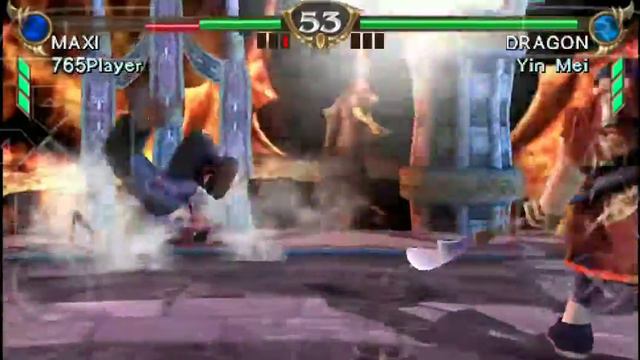 Soulcalibur:broken destiny.Gameplay test psp смотреть онлайн