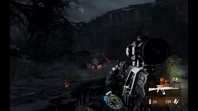 Играем в Mtro Last Light (Часть 9)-(Прощение Павла) и (БОС Медведица). смотреть онлайн