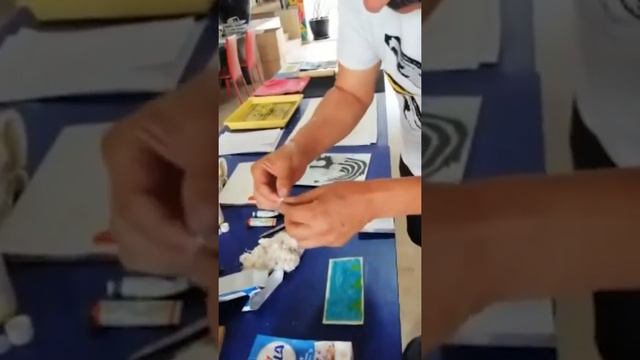 Taller de grabado con Andrés Fernández #QuédateEnCasa смотреть онлайн