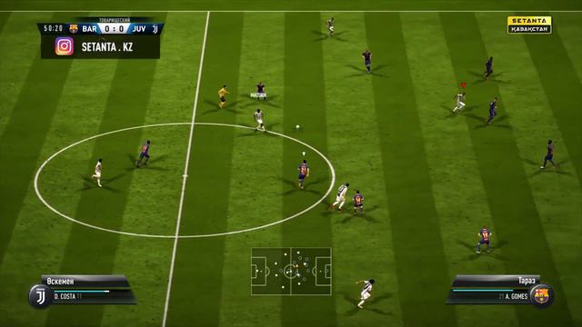 FIFA 18: Чемпионат Казахстана. SPL - 15 тур. Е. Аманкелді (Тараз) - К. Иванов (Өскемен). смотреть онлайн