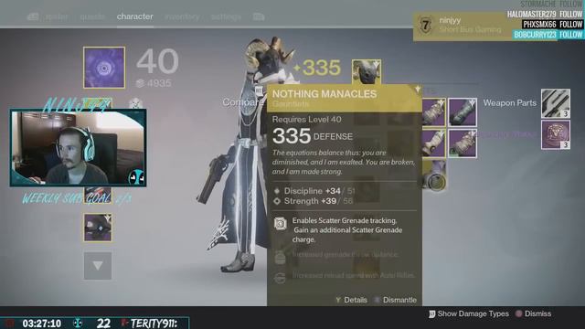 Destiny Trials of Osiris Lighthouse Rewards x4 (Week 36) смотреть онлайн