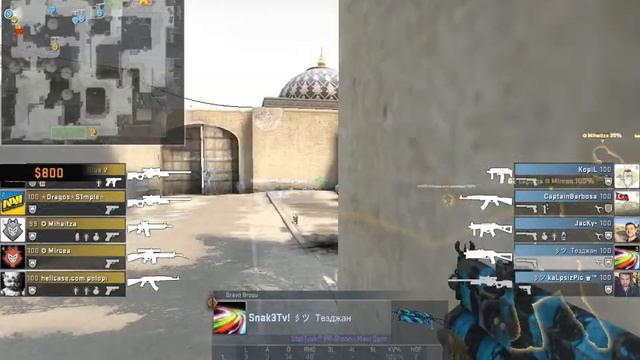 TAKTİK MAKTİK YOK RUSH B CS:GO смотреть онлайн