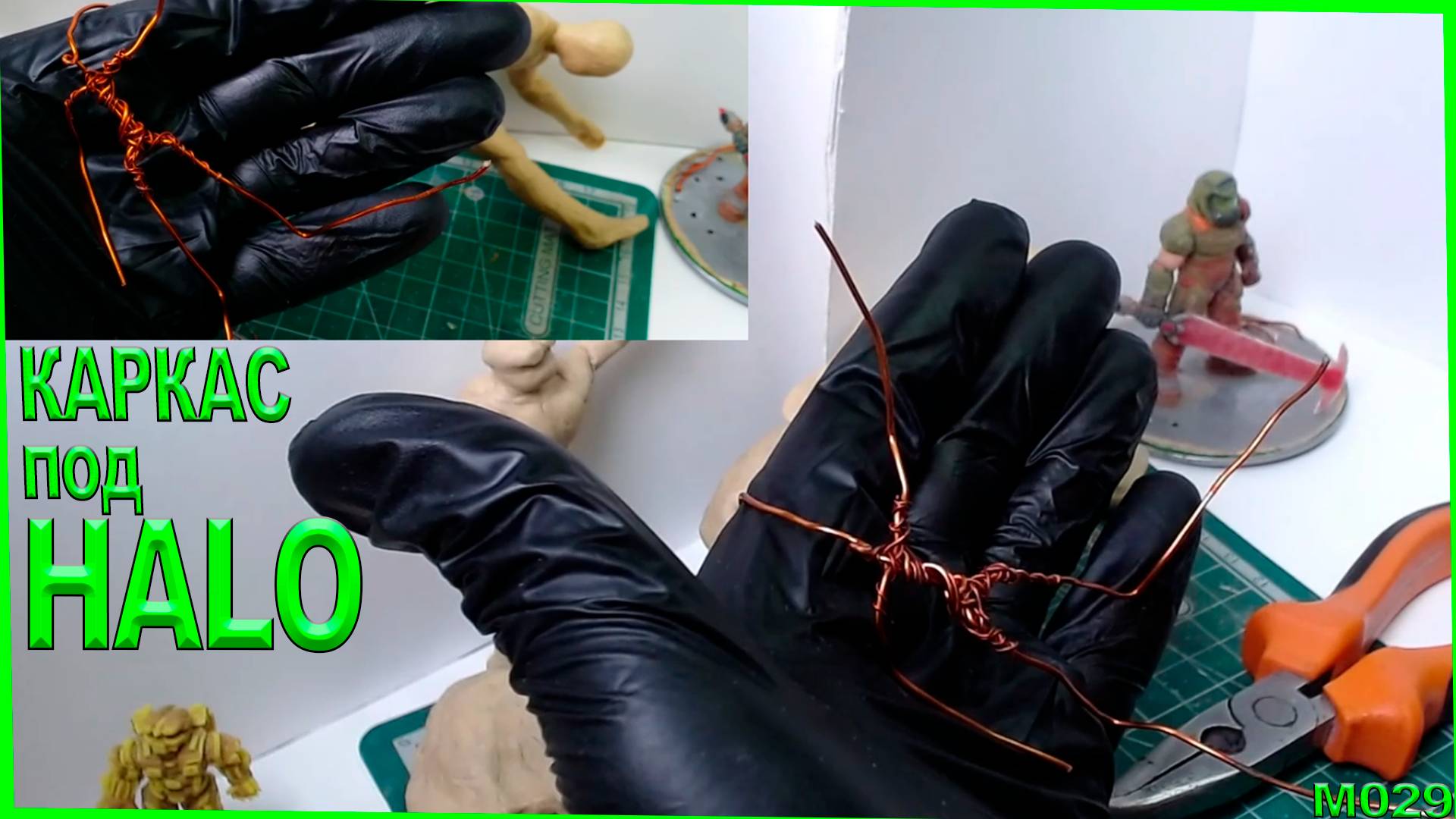 Лепка человека из пластилина. Как слепить спартанца из Halo Infinite. Каркас смотреть онлайн