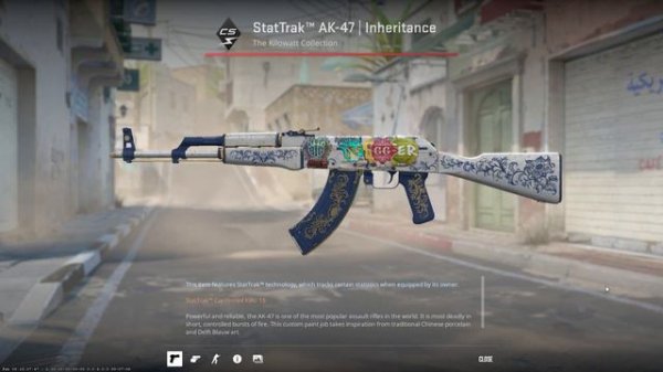 CS2 STICKER COMMUNITY IS INSANE🤣🤣- CS2 5x Sticker Craft - CS2 AK47 INHERITANCE STICKER CRAFT
