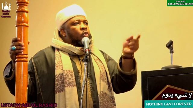 لا شيء يدوم || NOTHING LAST FOREVER || BY USTADH ABDUL RASHID [ARABIC] смотреть онлайн
