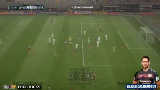 FIFA 17 vs PES 17 FREE KICKS featuring Messi, Ronaldo, Ibrahimovic, Calhanoglu смотреть онлайн