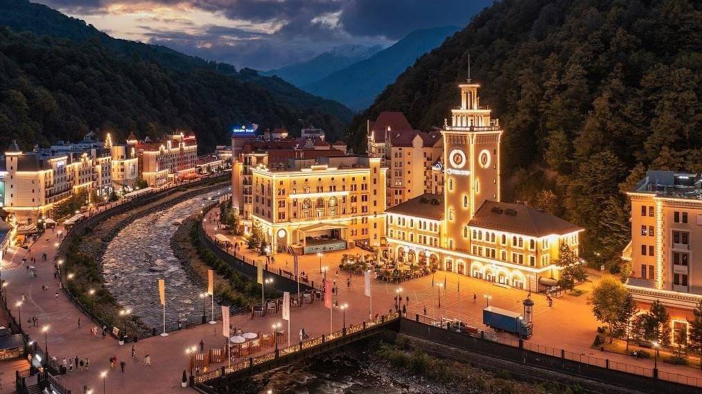 Роза Хутор, Красная поляна, Сочи смотреть онлайн