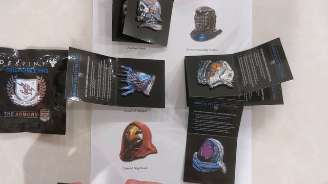 Pin Opening: 14 Destiny 2 "The Armory" Series 4 Collectible Pins смотреть онлайн