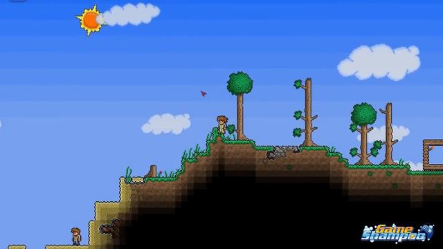 Terraria Crafting Guide: How to make a workbench смотреть онлайн
