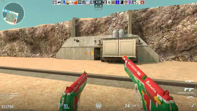 Counter Strike 2 Zombie Escape ze_jurassicpark Testing On Lupercalia Server смотреть онлайн