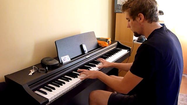 Skillet - The Last Night piano cover смотреть онлайн