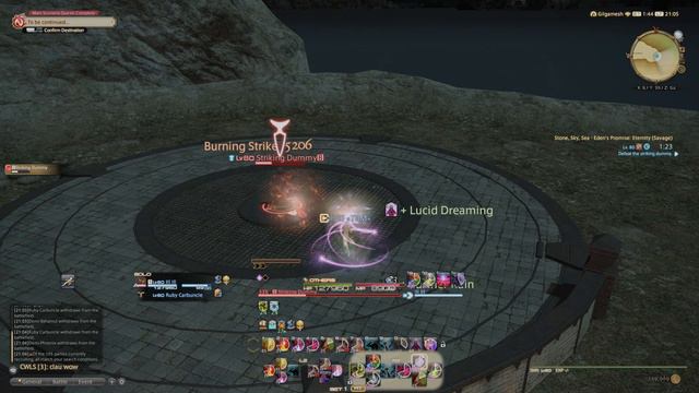 FFXIV SSS E12S SMN high ping rotation 250-300+ms 30sec left смотреть онлайн
