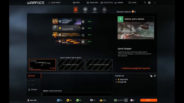 [RO] LIVE GAMEPLAY - Warface (Anubis,Cyber Horde,Earth Shaker) смотреть онлайн