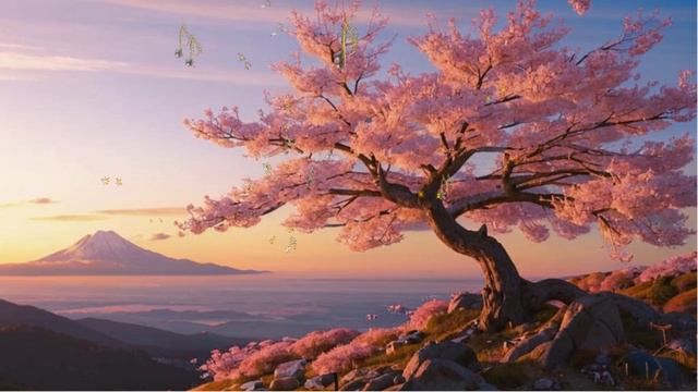 Сила сакуры_Фоновая музыка смотреть онлайн