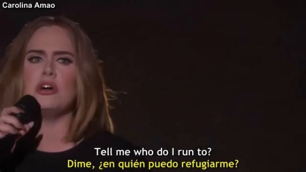 Adele - All I Ask (Live 2016) (Lyrics)