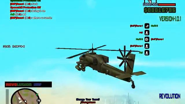 SA-Samp | RevoLutiOn| Hunter vs Hydra Fight :D смотреть онлайн