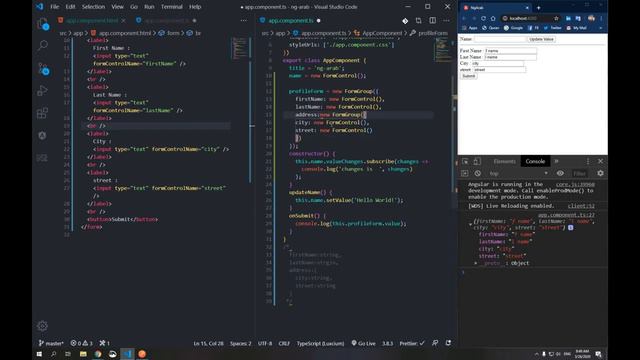 48.Forms - Part 3 - Submitting Reactive Forms - Master Angular Framework In Arabic смотреть онлайн