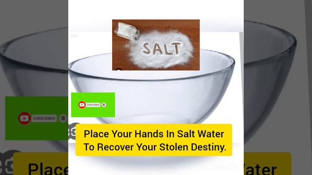 Place Your Hands In Salt Water To Recover Your Stolen Destiny. смотреть онлайн