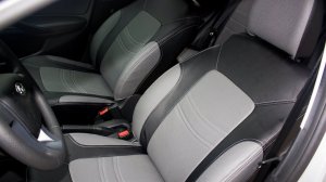 Лада Веста. Установка чехлов SEATEX из экокожи и их тест