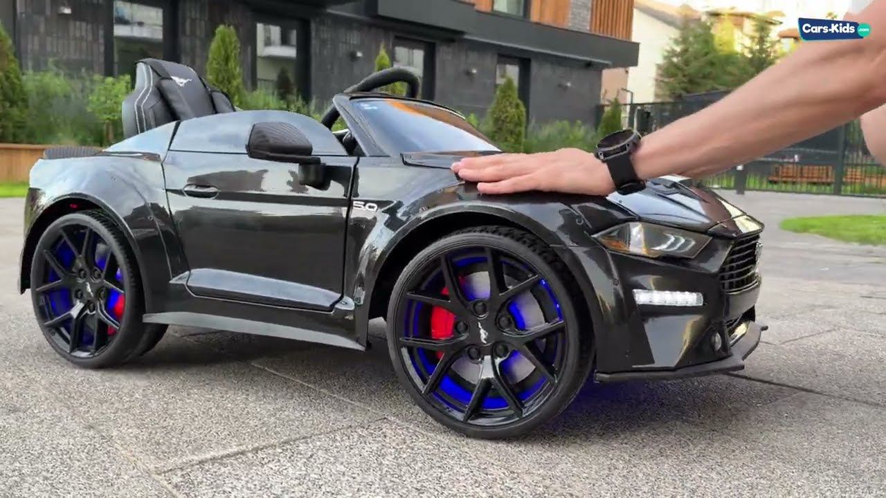 Детский электромобиль Ford Mustang 12V смотреть онлайн